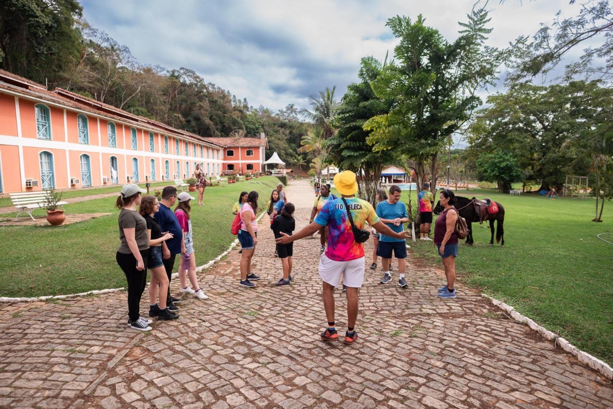 Hotel Fazenda Cachoeiras De Cavaru Vassouras Exteriör bild